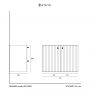 Szafka 79.6x38.2x60 cm podumywalkowa wisząca piaskowa 005SU8005 Uptrend Panarea zdj.2