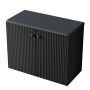 Szafka 79.6x38.2x60 cm podumywalkowa wisząca czarna 005SU8006 Uptrend Panarea zdj.3