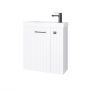 Umywalka z szafką i uchwytami 55 cm białą 010SU5503TR41366 Uptrend Nook zdj.1
