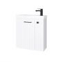 Umywalka z szafką i uchwytami 55 cm białą 010SU5504TR41366 Uptrend Nook zdj.1