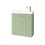 Umywalka z szafką i uchwytami 55 cm zieloną 010SU5505TR41366 Uptrend Nook zdj.1