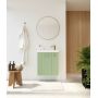 Umywalka z szafką i uchwytami 55 cm zieloną 010SU5505TR41366 Uptrend Nook zdj.4