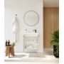 Umywalka z szafką i uchwytami 55 cm zieloną 010SU5507TR41366 Uptrend Nook zdj.5