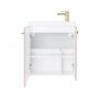 Umywalka z szafką i uchwytami 55 cm 010SU5509TR41366 Uptrend Nook zdj.3