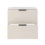 Umywalka z szafką i uchwytami 61 cm beżową 013SU6001UP4530600 Uptrend Nola zdj.4