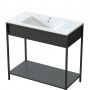 Umywalka 90x46 cm prostokątna biały UP4530900 Uptrend Neva zdj.4