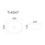 Umywalka TR4047 Uptrend Alma zdj.2