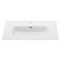 Umywalka 80x38.5 cm prostokątna biały TR411800 Uptrend Charo zdj.3