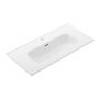 Umywalka 80x38.5 cm prostokątna biały TR411800 Uptrend Charo zdj.1
