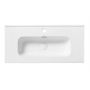 Umywalka 80x38.5 cm prostokątna biały TR411800 Uptrend Charo zdj.4