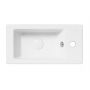 Umywalka 50x25.5 cm prostokątna biały TR4127A Uptrend Auris zdj.3