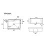 Umywalka TR4569A Uptrend Torvi zdj.2
