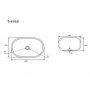 Umywalka TR4958 Uptrend Hebe zdj.2