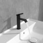 Bateria umywalkowa stojąca czarna TVW106103152K5 Villeroy & Boch Dawn zdj.5