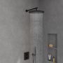 Deszczownica 35x35 cm okrągła czarna TVC000003000K5 Villeroy & Boch Universal Showers zdj.6