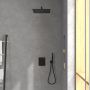 Deszczownica 35x35 kwadratowa czarny TVC000006000K5 Villeroy & Boch Universal Showers zdj.4
