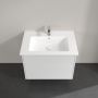 Umywalka z szafką 80 cm białą S00502DHR1 Villeroy & Boch Finero zdj.6