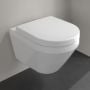 Combi-Pack zestaw z deską wisząca bez kołnierza biały połysk 4694CLR1 Villeroy & Boch Architectura zdj.13