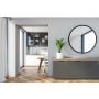 Lustro 80x80 cm okrągłe czarny 5907459662214 Venti Rund zdj.5