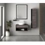Lustro 60x80 cm prostokątne z oświetleniem czarny 5907459662450 Venti Luxled zdj.3