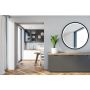 Lustro 90x90 cm okrągłe z oświetleniem czarne 5907459662641 Venti Rund Led zdj.4