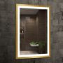 Lustro 60x80 cm 5907459662726 Venti Luxled Gold zdj.2