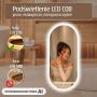 Lustro 45x105 cm owalne z oświetleniem 5907459662771 Venti Elipson zdj.8