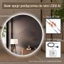 Lustro 90x90 cm okrągłe z oświetleniem 5907459662900 Venti Koło Led zdj.8