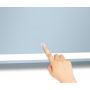Lustro 120x60 cm prostokątne z oświetleniem srebrny 5907722357984 Venti Willa zdj.3