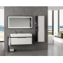 Lustro 120x60 cm prostokątne z oświetleniem srebrny 5907722357984 Venti Willa zdj.4