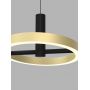 Lampa wisząca 3x7 W czarna-złota 5016304 Aviano Brest zdj.4