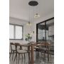 Lampa wisząca 3x7 W czarna-złota 5016304 Aviano Brest zdj.5