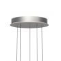 Lampa wisząca 5x W srebrna-szampan 5039503 Aviano Quiberon zdj.7