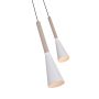 Lampa wisząca 5x30 W biała-piaskowa 5050524 Aviano Trompto zdj.2