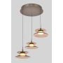 Lampa wisząca 3x25 W brązowa-coffe 5058321 Aviano Crema zdj.4