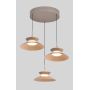 Lampa wisząca 3x28 W piaskowa 5060313 Aviano Gubbio zdj.4