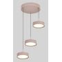 Lampa wisząca 3x30 W piaskowa 5062313 Aviano Valensole zdj.4
