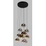Lampa wisząca x47 W czarna-przydymiona 5082902 Aviano Pesaro zdj.3