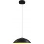 Lampa wisząca 1x29 W czarna 6001104 Wofi Rosskoff zdj.1