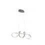 Lampa wisząca 1x56 W szary/popielaty 62030106 Aviano Trevance zdj.1