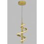 Lampa wisząca 1x9 W złota 62090115 Aviano Claret zdj.2