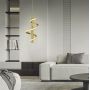 Lampa wisząca 1x9 W złota 62090115 Aviano Claret zdj.3