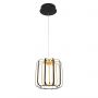 Lampa wisząca 1x17 W czarna-złota 62100110 Aviano Xara zdj.1