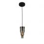 Lampa wisząca 1x W czarna-chrom 62110110 Aviano Grans zdj.1