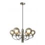 Lampa wisząca 6x3 W czarna-chrom 62210610 Aviano Classico zdj.1