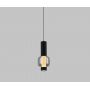Lampa wisząca 2x8 W czarna-chrom-przydymiona 62240110 Aviano Ronda zdj.3