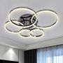 Lampa podsufitowa 5x16 W czarna-chrom 9049605 Aviano Perpignon zdj.6