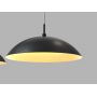 Lampa wisząca 3x9.7 W czarna 7001304 Wofi Rosskoff zdj.4