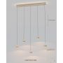 Lampa wisząca 5x W piaskowa 7039513 Aviano Quiberon zdj.3