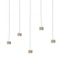 Lampa wisząca 5x W piaskowa 7039513 Aviano Quiberon zdj.5